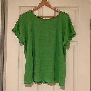 NWT Eileen Fisher organic linen t-shirt